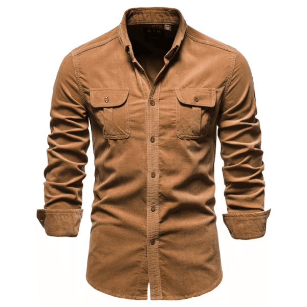 brown-casual-shirt