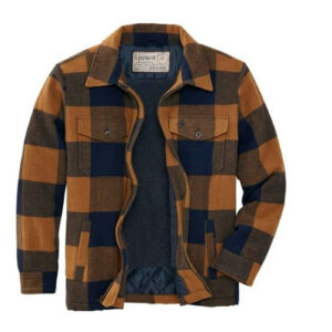 brown jacket